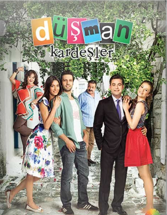 Main Characters of TV serie Enemy Brothers